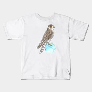 Peregrine Falcon Kids T-Shirt